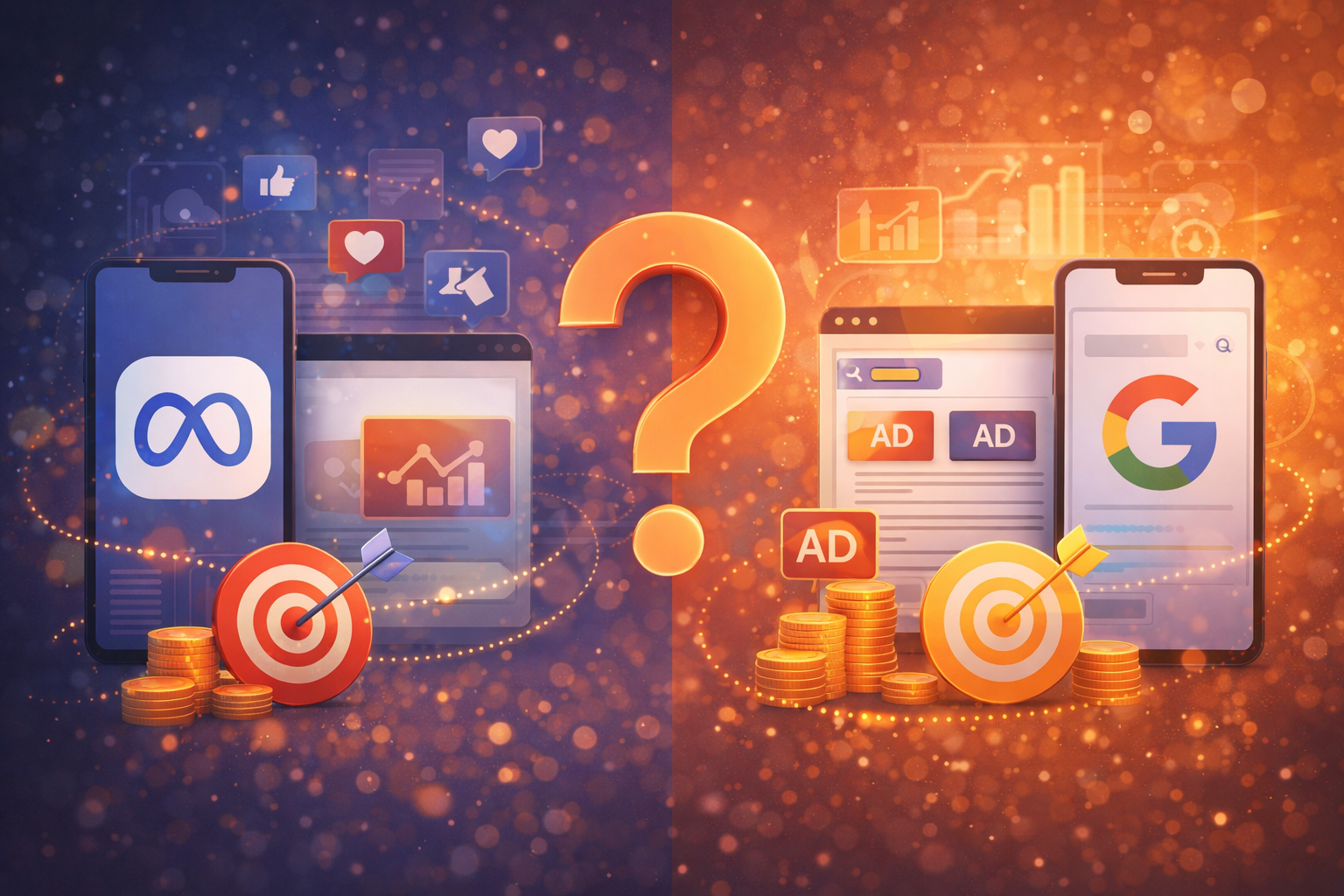 Meta Ads & Google Ads: Cila është Zgjedhja e Duhur për Biznesin Tuaj?